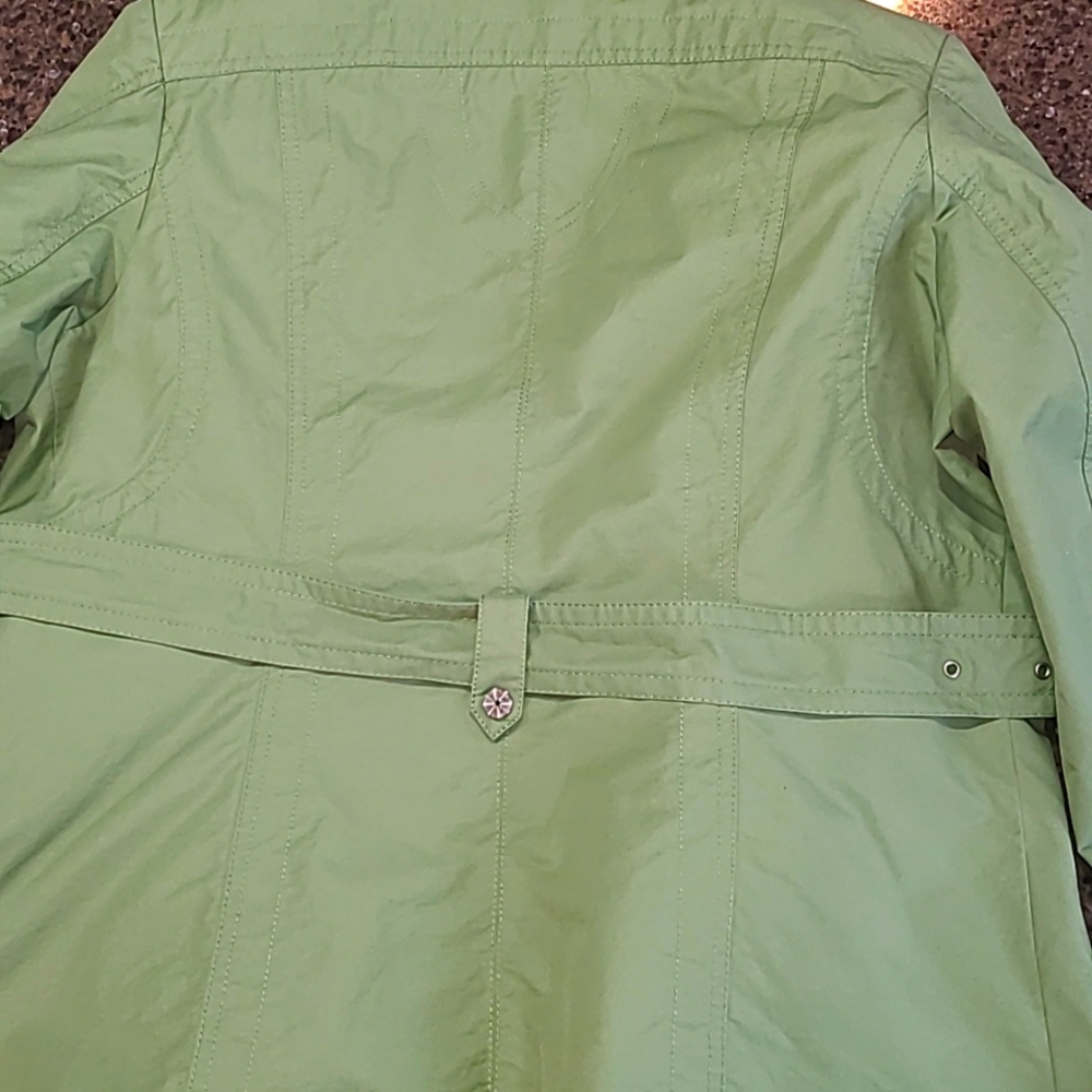 Gallery, Lg, green, quality made raincoat - Picture 8 of 8